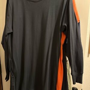 Lole Black Sweatshirt Dress